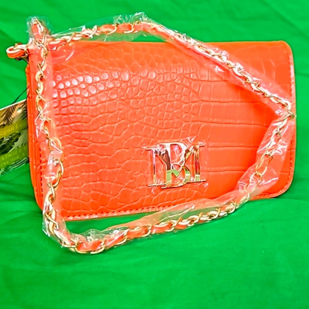 Badgley Mischka Crocodile Bag